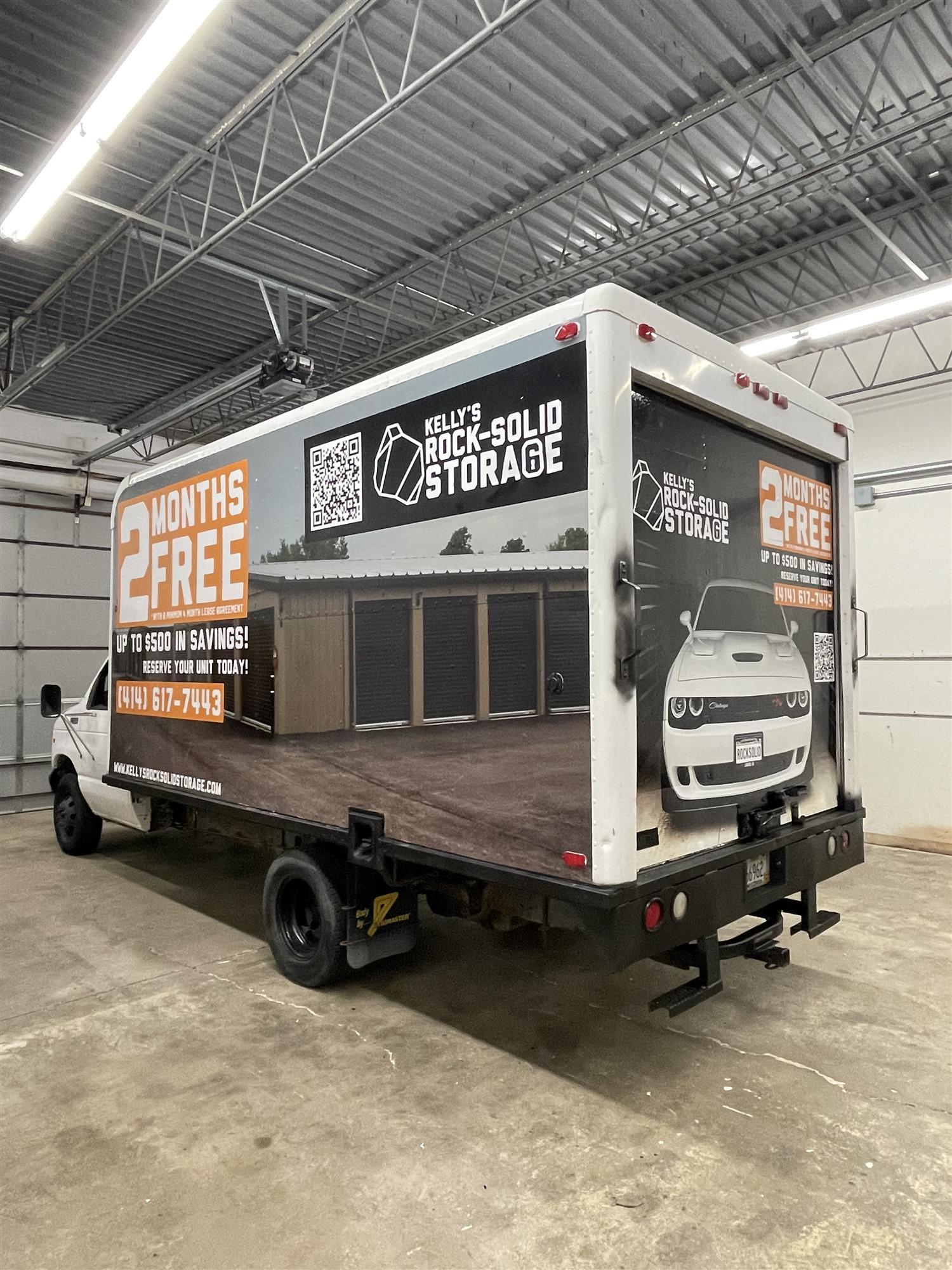 Rock Solid Box Truck Wrap